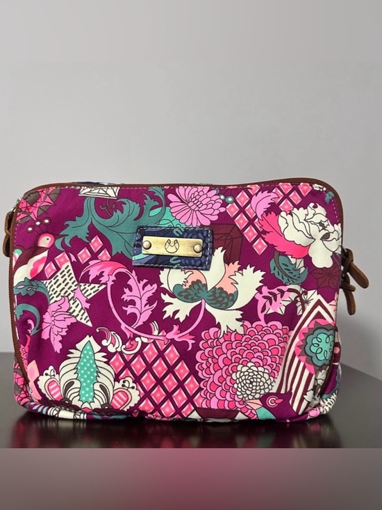 Maaji Handbags - Maaji Large Cosmetic Make-up Travel Bag - 2 Zipper Compartments VGUC